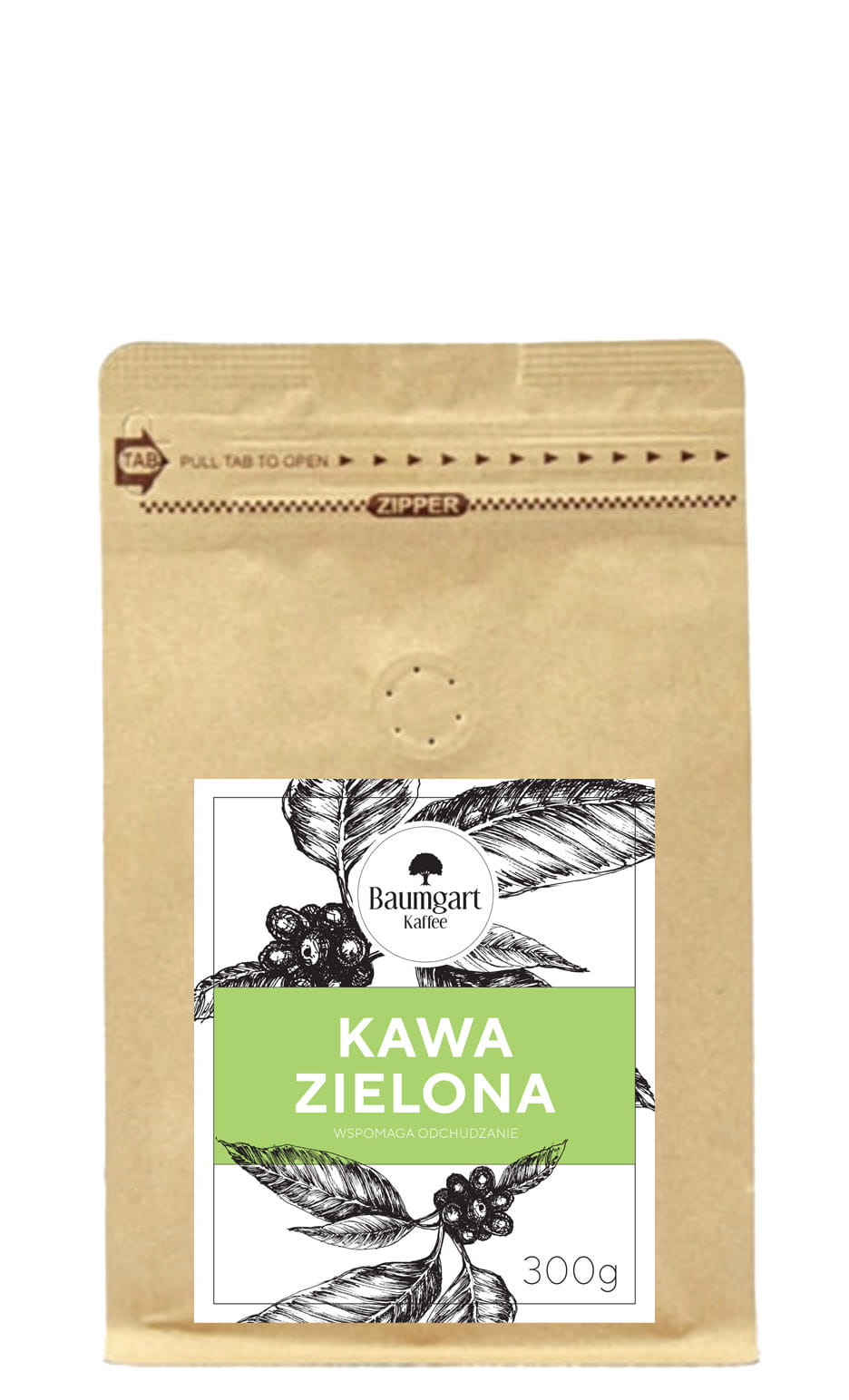 Kawa zielona 300g / Arabica z Brazylii