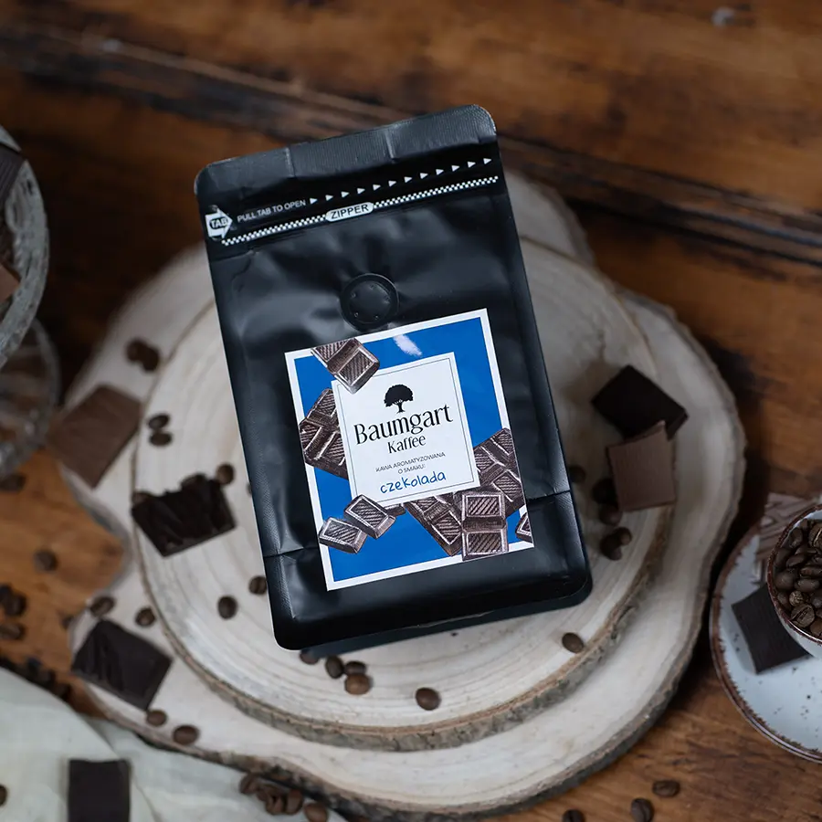 Kawa Smakowa Czekoladowa mielona 200g 100% Arabica